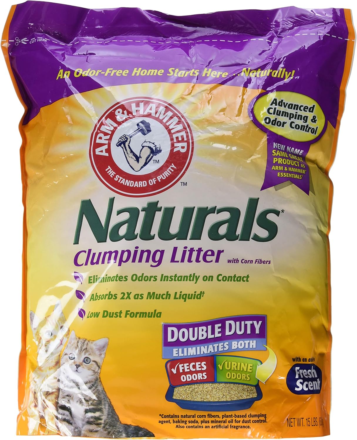 arm & hammer essentials cat litter