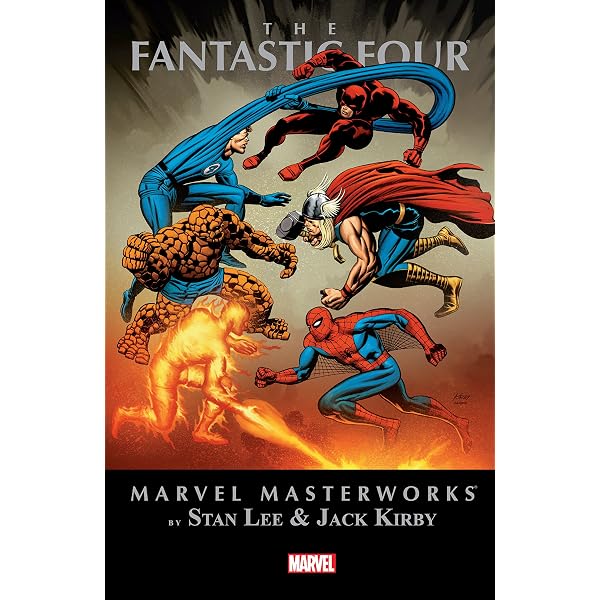 Amazon.com: Fantastic Four Masterworks Vol. 10: The Fantastic Four