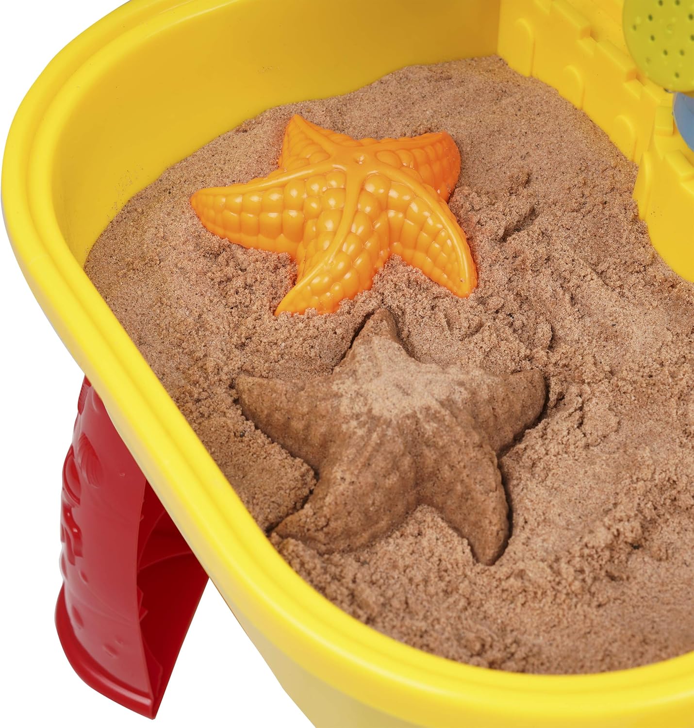 Bramble Sand & Water Table with Lid & Toys Moulds, Boat, Watering