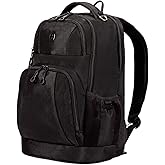 SwissGear 5698 Laptop Backpack, Ideal for Commuting, Work, Travel, College, and School, Fits 16 Inch Laptop Notebook, Black