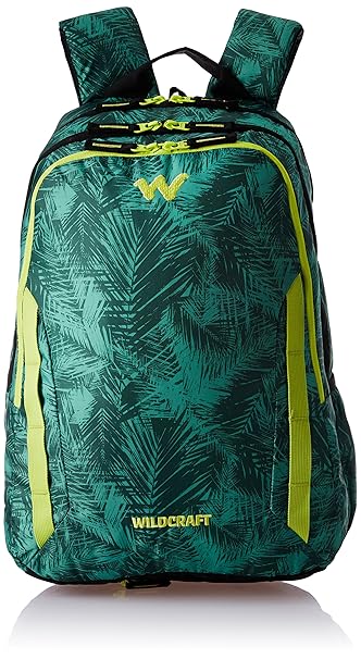 Wildcraft Polyester 36 Ltrs Green School Backpack (WC 7 Foliage 4)
