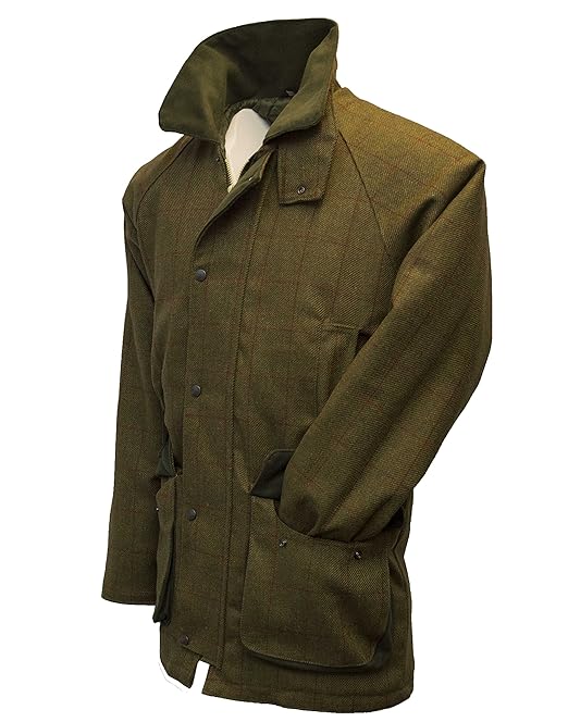 Walker & Hawkes Mens Derby Tweed Shooting Hunting Country Jacket