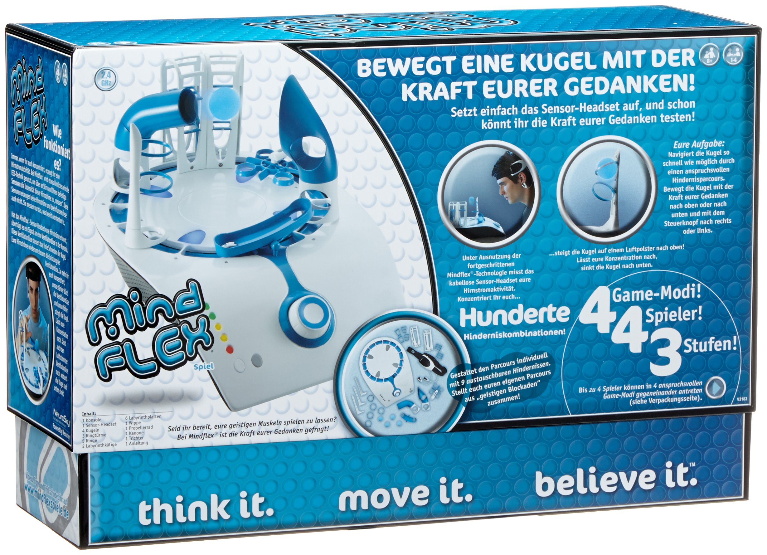 konzentration spielzeug Mattel V3183-0 - Radica Mindflex, das Spiel um Konzentration und