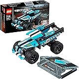 LEGO Technic 42059 - Stunt-Truck Rückziehauto, Auto-Bauset, Bauspielset