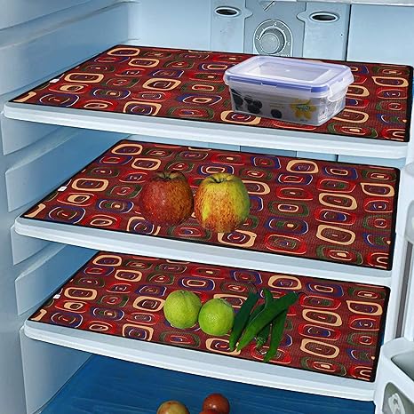 Buy Dream Care Waterproof Pvc 3 Piece Refrigerator Drawer Mat Set