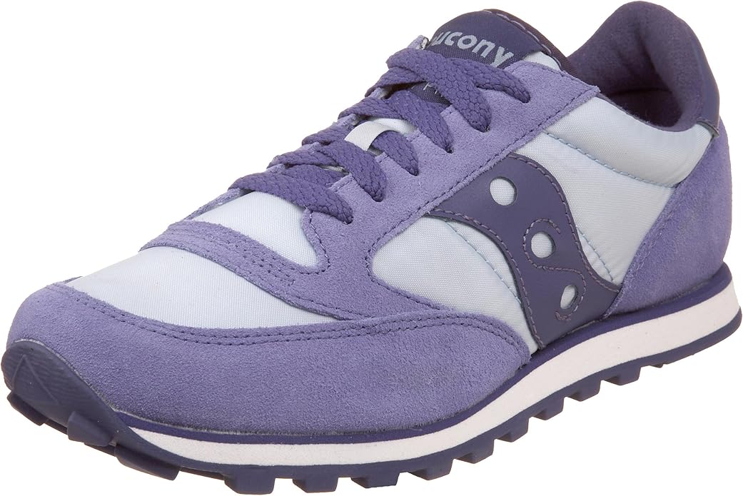 Amazon.com | Saucony Originals Women's Jazz Low Pro Sneaker, Purple, 6.5 M US | Fashion Sneakers
