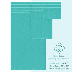 American Soft Linen Premium 3 Piece Towel Set, 1