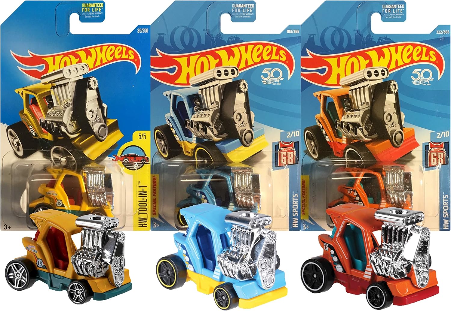 teed off 2 hot wheels