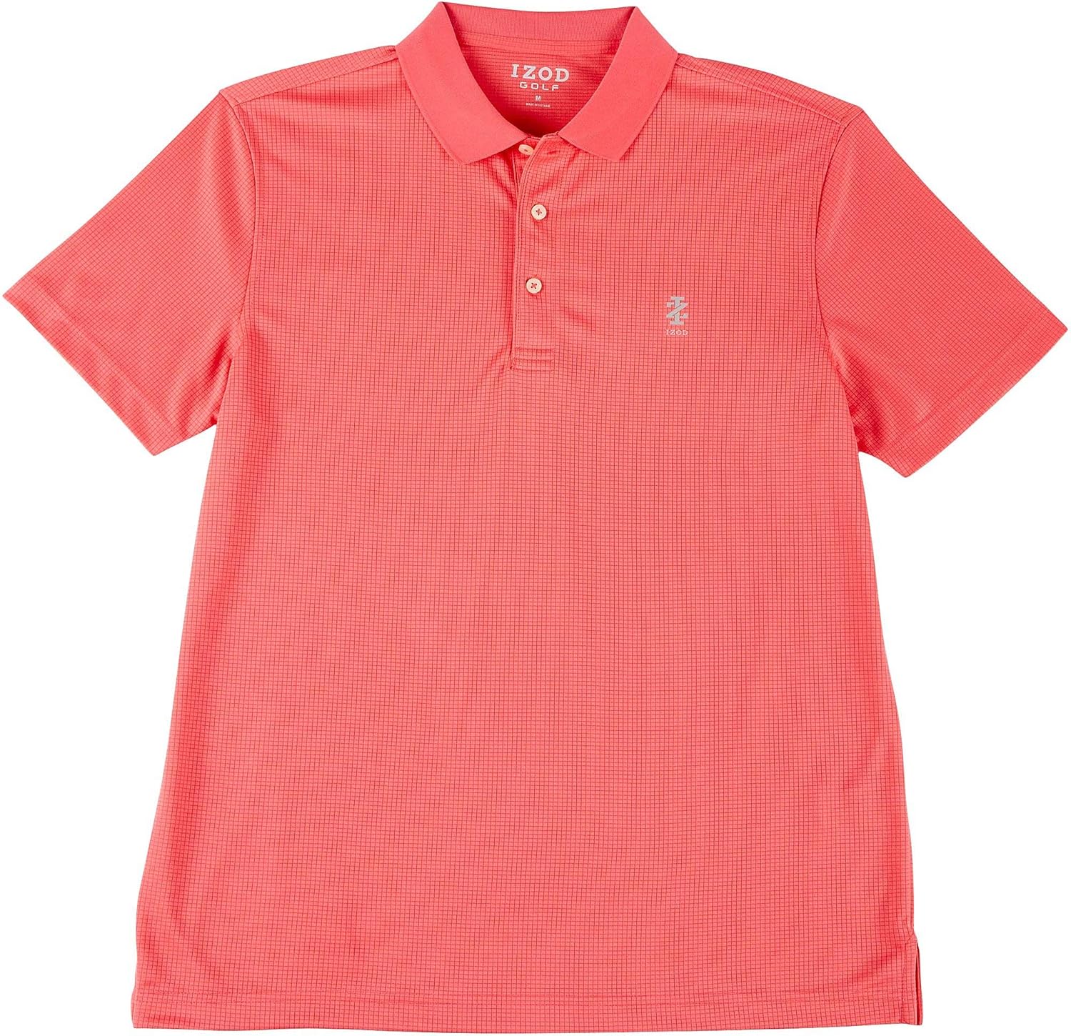 Izod Men's Performance Golf Grid Polo Izod Amazon.ca Clothing