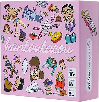 Kantoutacou Jeu De Cartes Jeu De Societe Pour Adultes A L Apero En Soiree En Evjf Et Evg Amazon Fr Jeux Et Jouets