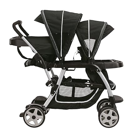 click and connect double stroller