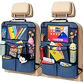 Car Seat Back Organizer With Touch Screen Tablet Holder And - View #7