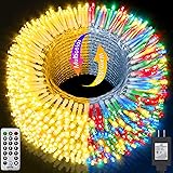 Christmas Lights Outdoor String Lights 640 LED