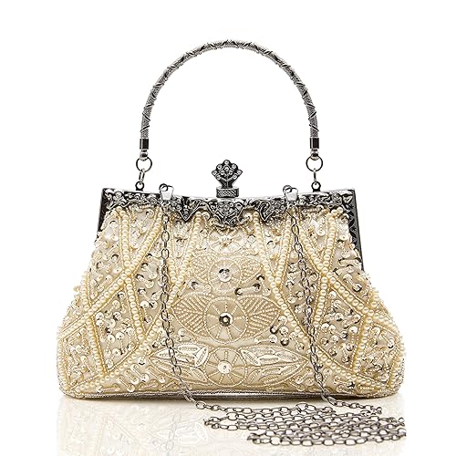 BABEYOND Evening Clutch Purses for Women Vintage Evening Bag
