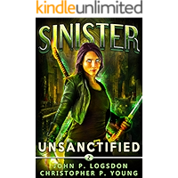 Sinister: Unsanctified (Black Ops Paranormal Police Department Book 2) book cover Sinister: Unsanctified (Black Ops Paranormal Police Department Book 2) book cover