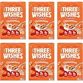 Three Wishes Gluten Free Protein Cereal, Grain Free, Vegan, Cinnamon 6pk | 8g Protein and 3g Fiber Breakfast Cereal - Healthy, Low Sugar, Gluten Free, Non-GMO