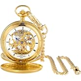 Charles-Hubert, Paris 3780-G Gold-Plated Mechanical Pocket Watch