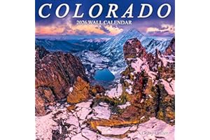 Colorado 2026 Wall Calendar by Grant Collier (published locally in Evergreen, CO - 12"x12")