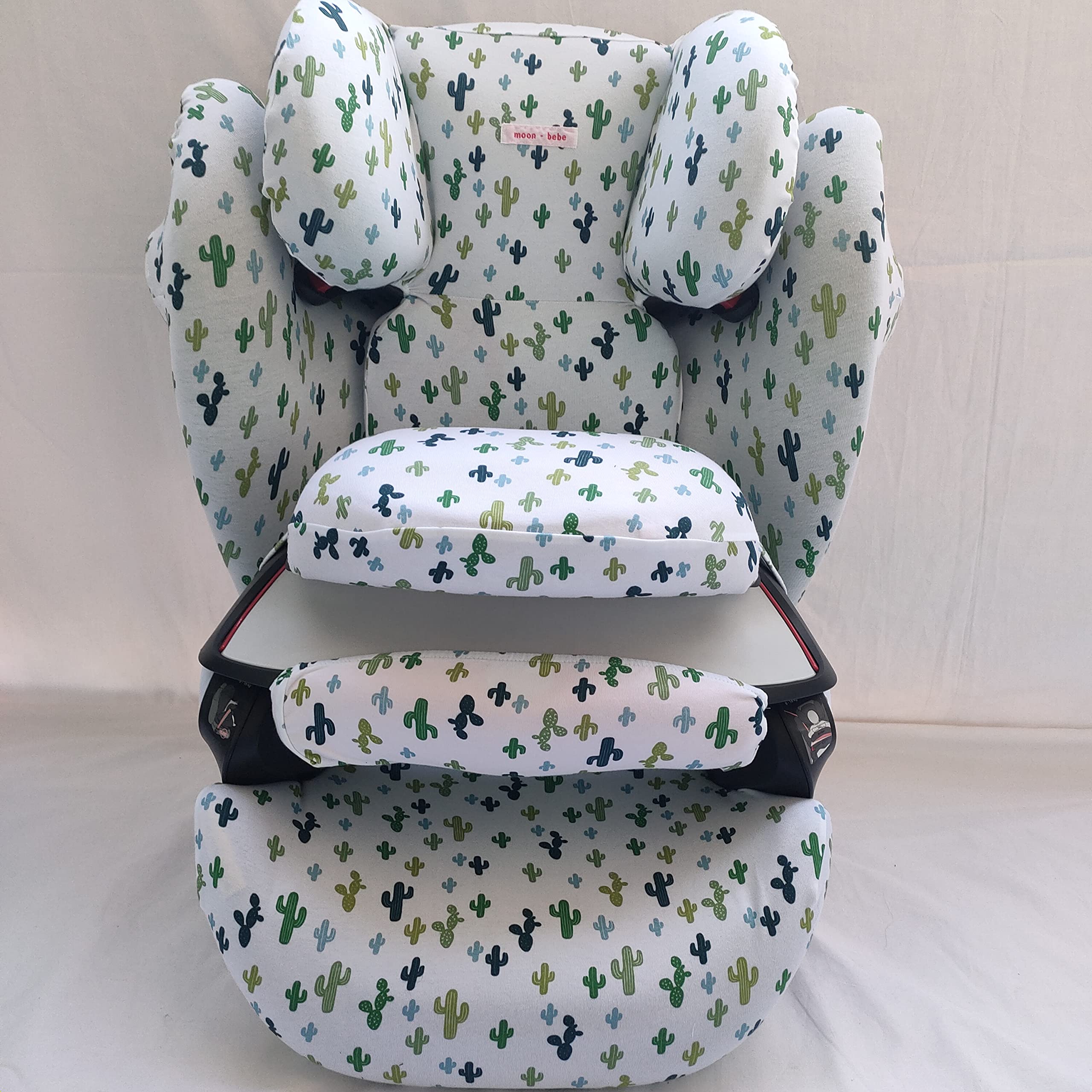 moon-bebe Case for Cybex Solution M, Solution Fix (White)