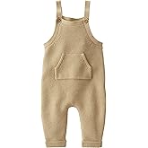 little planet by carter's unisex-baby Organic Cotton Sweater Knit Overalls