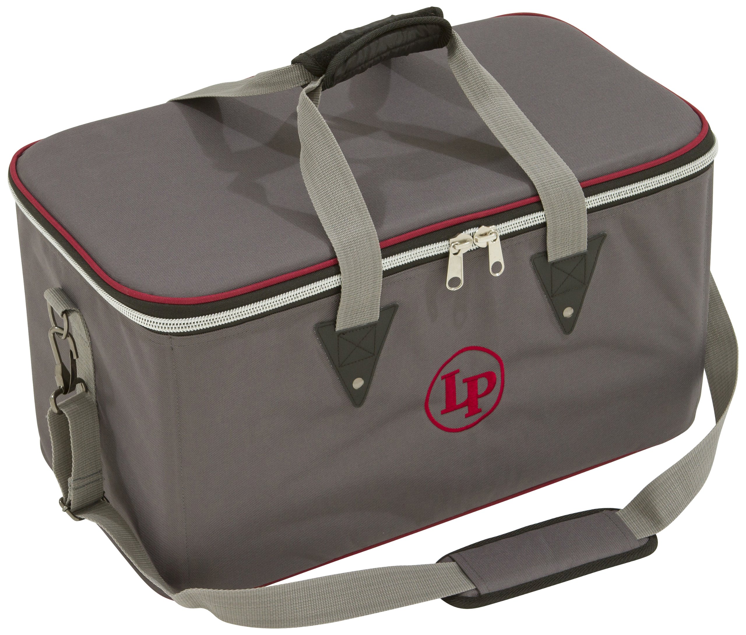 LP Latin Percussion Bongo Tasche Ultra-Tek Touring, schwere Polsterung, Schultergurt, Innentaschen, LP533-UT