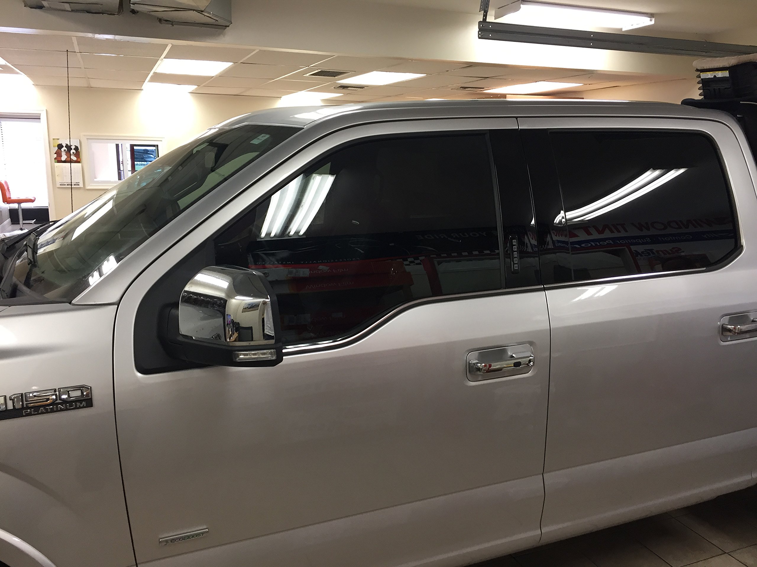 LEXEN Two Front Window Precut Tint Kit Computer Cut Tinting Glass Film