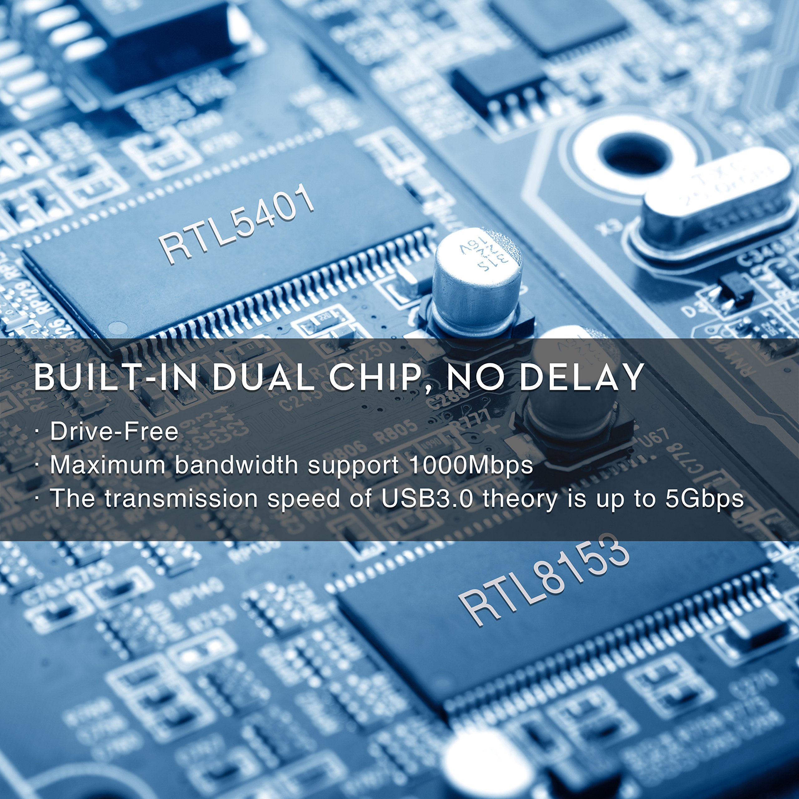 Hub USB 3.0 Ethernet Adaptador 100/1000 Gigabit, NIERBO USB 3.0 a Ethernet RJ45 Adaptador Tarjeta de Red Externa 1000Mbps Ethernet Tarjeta Red LAN RJ45 con 3 USB 3.0 Puertos 5Gbps Nintendo Switch,Adaptador USB C para Mac, Chromebook, Window