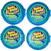Hubba Bubba Bubble Tape Sour Blue Raspberry | 6 Feet of Fun | 4 Pack