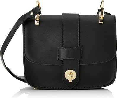 Cortefiel 4.G.M. Bolso Bandolera Militar, Mujer, Negro (Black), 14x29x37 cm  (W x H x L) : Amazon.es: Zapatos y complementos