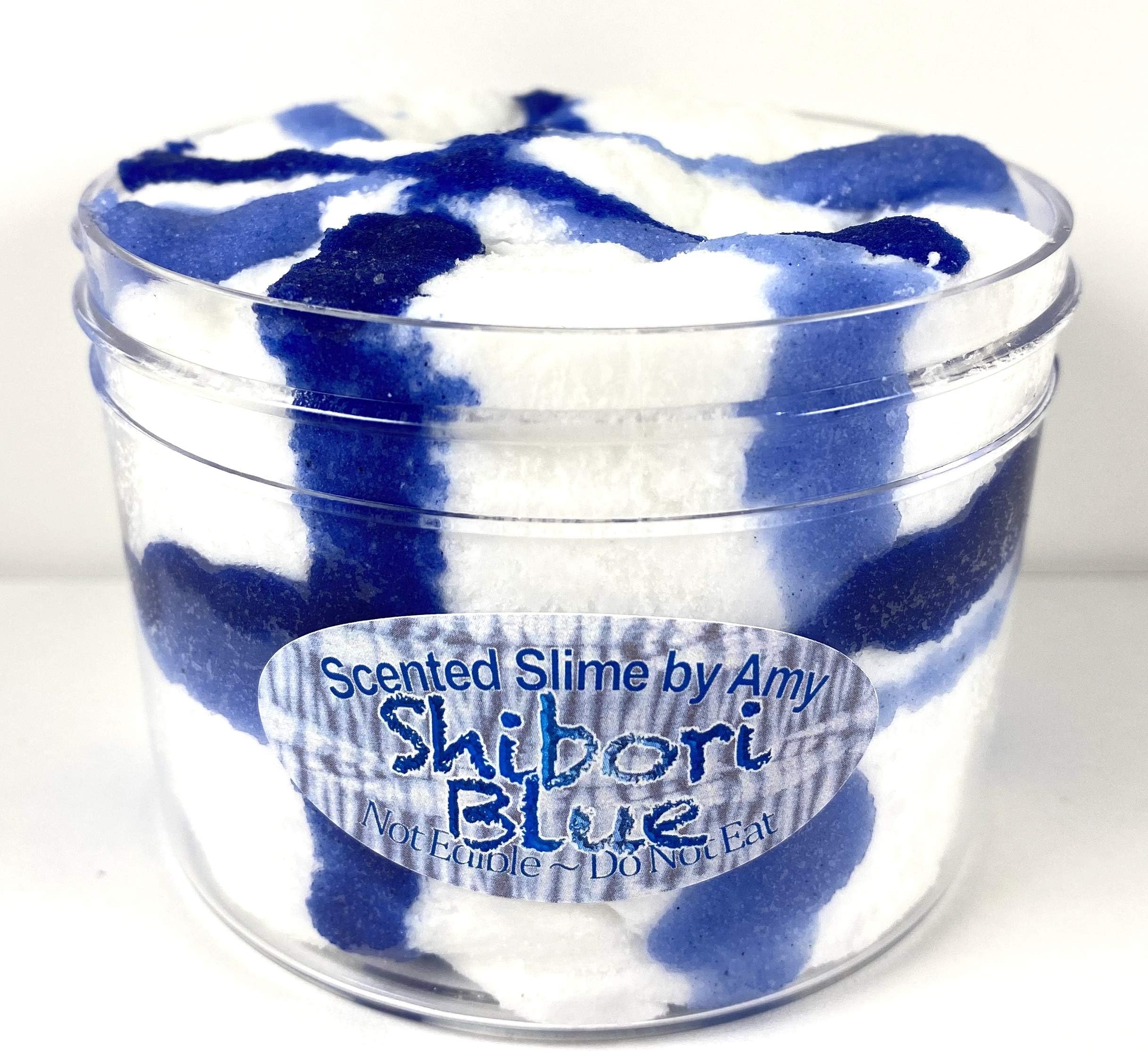 Shibori Blue Cloud Slime