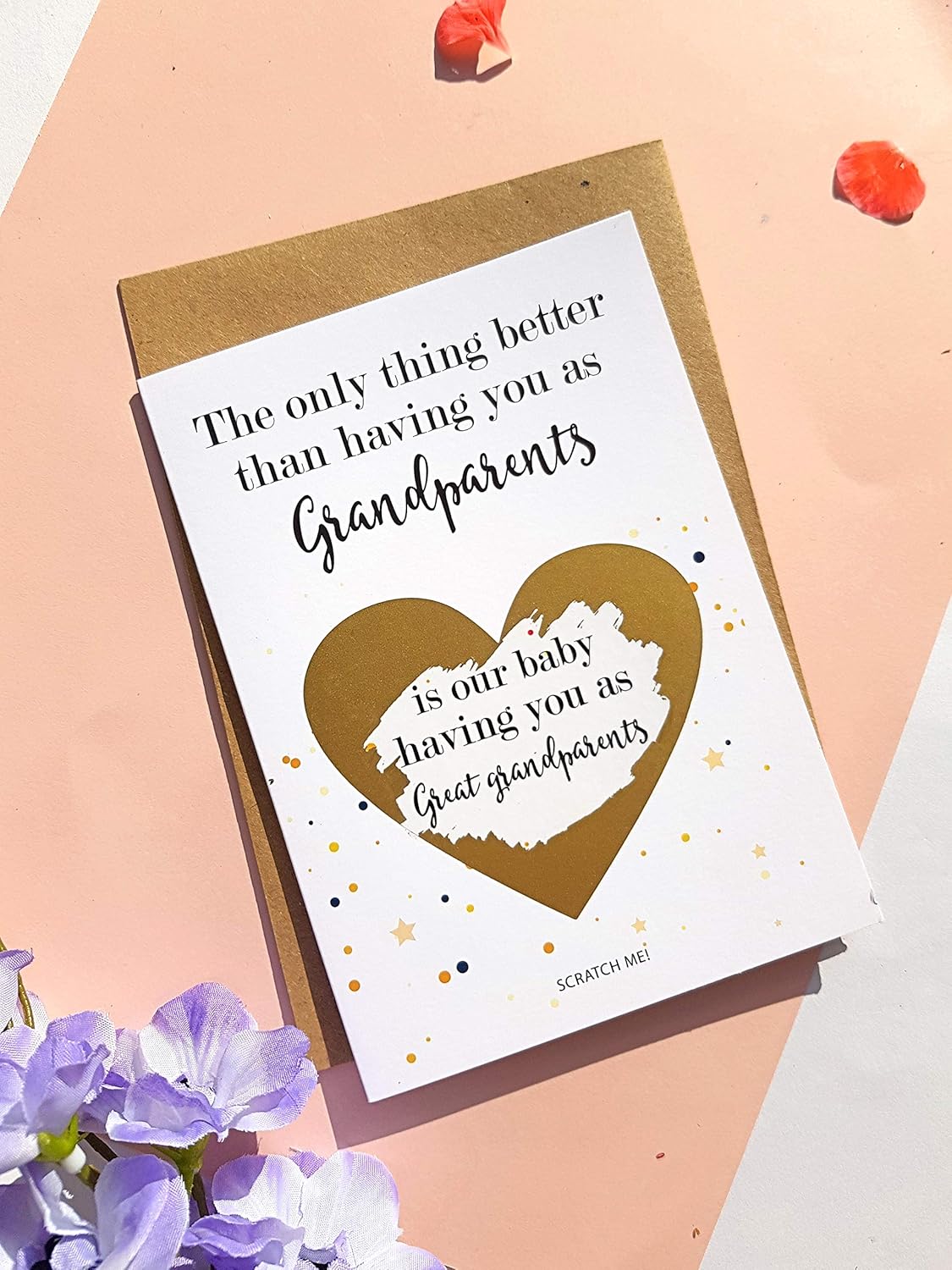 Great grandparents pregnancy announcement