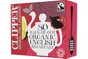 Clipper Organic Fairtrade English Breakfast Tea 80 bags9
