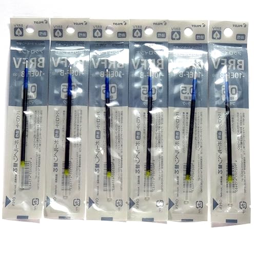 Pilot Acroball Ballpoint Pen Black Ink Refills, BRFV-10EF-B