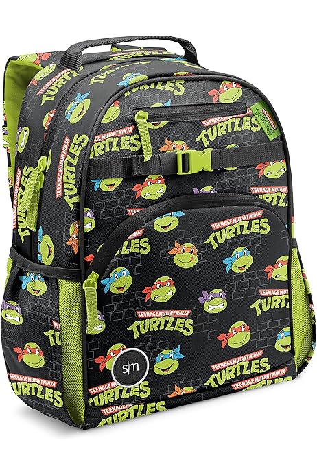Tartaruga Ninja TEENAGE MUTANT NINJA Turtles 4-Piece Backpack Set - Main Image