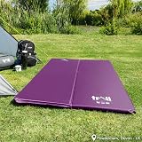 Trail Outdoor Leisure Trail Self Inflating Double Camping Mat Purple view 7
