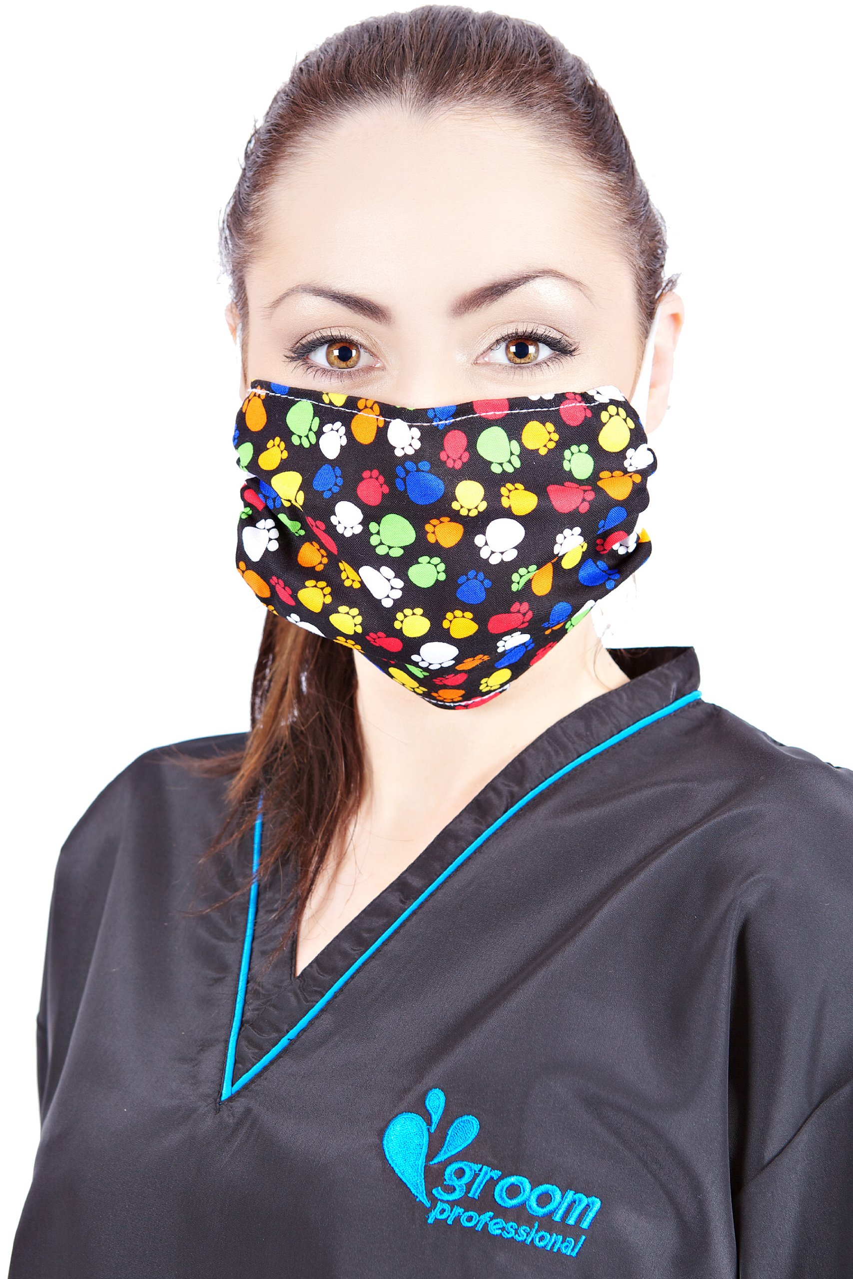 Breathe Healthy Mask Colourful Paws