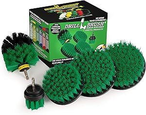 Kitchen - Cleaning Supplies - Household Cleaners - Kitchen Accessories - Drill Brush - Oven - Stove - Burners - Cast Iron - Cooktop - Sink - Backsplash - Tile - Grout Cleaner - Spin Brush - Baseboard