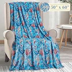 Elegant Comfort Lightweight Printed Throw