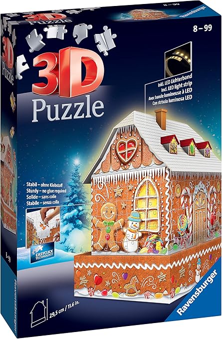 ravensburger 3d light up puzzles