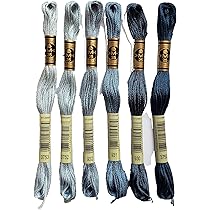 Amazon.com: DMC 6-Strand Embroidery Cotton Bundle - Antique