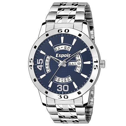 Analogue Blue Dial Mens Watch- Aren0507