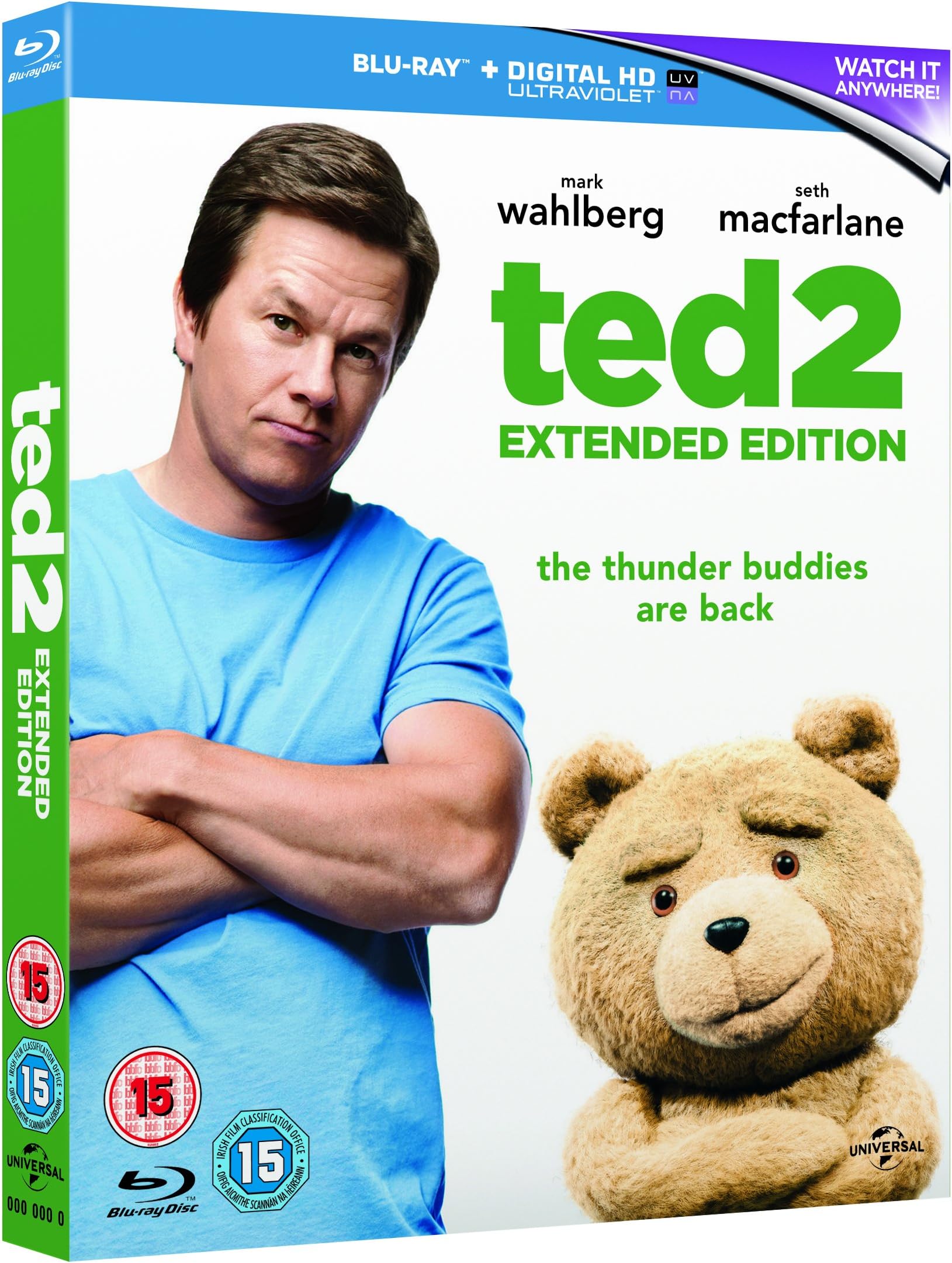 Ted 2 - Extended Edition (Blu-ray + UV Copy) [2015]
