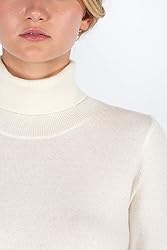 JENNIE LIU Women's 100% Pure Cashmere Long Sleeve