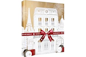 L'Oreal Paris 24 Day Beauty Advent Calendar 2025, Holiday Gift Set Includes Deluxe-Sized and Miniature Makeup, Skincare and Haircare Products