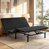 Marsail Adjustable Bed Frame Queen Electric Adjustable Bed Base with Remote&amp;Zero Gravity Position Bed,Adjustable Base LED Light, USB Charging Station, Easy Assembly