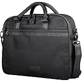 Kenneth Cole Recycled Polyester Slim 16" Laptop Business Briefcase, Black
