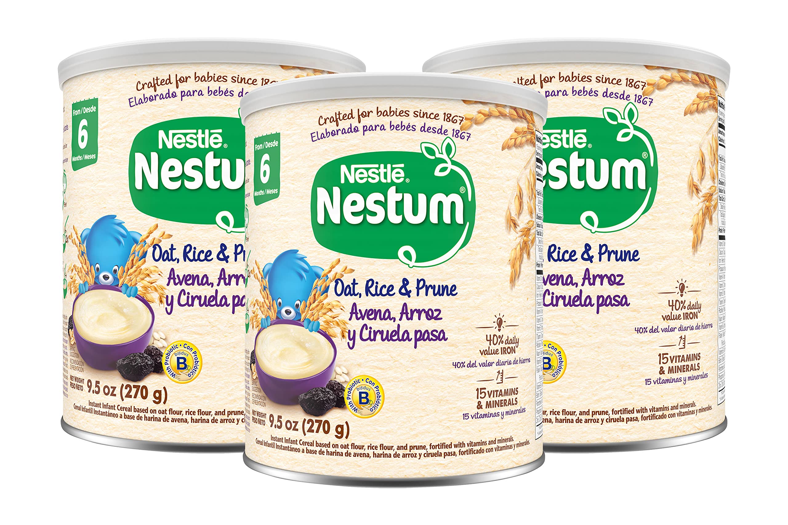 Nestle Nestum Infant Cereal, Multicereal with