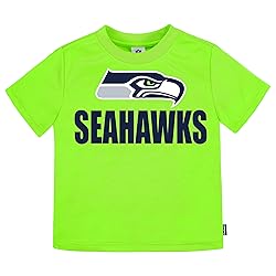 Gerber Unisex Baby NFL 3 Pack Short Sleeve Fan Tee