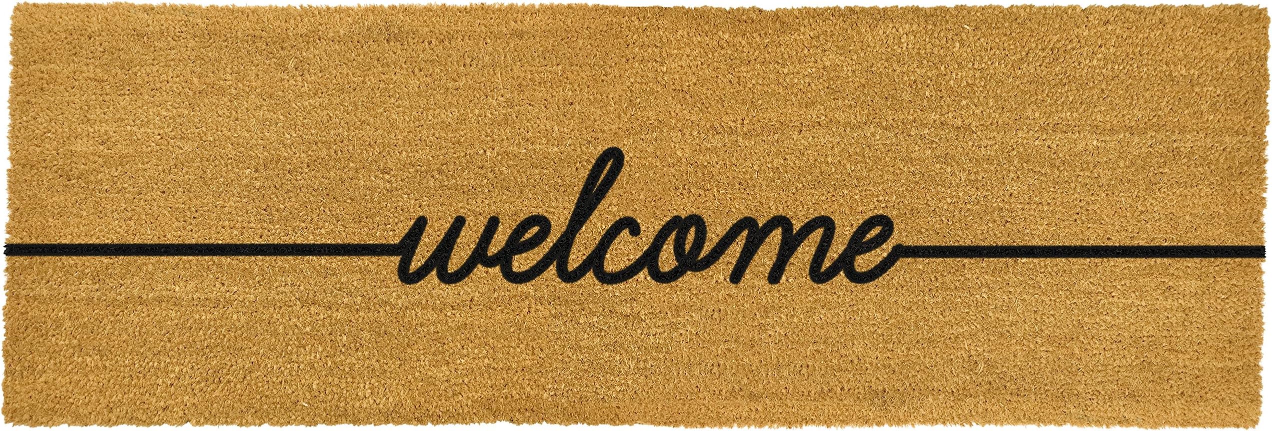 Welcome Double Door / Patio Doormat