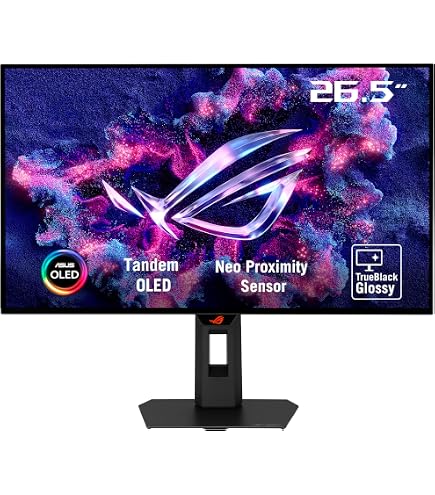 Amazon.com: ASUS ROG Strix 26.5” 1440P QD-OLED Gaming Monitor